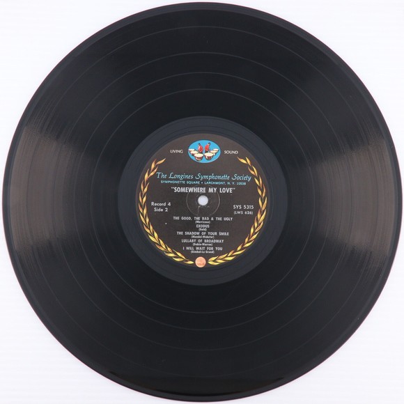 Longines Symphonette Somewhere My Love & Other Romantic Movie LP Record Box Set - Picture 10 of 12